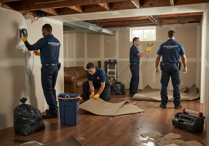 Flood DamageMaterial Assessment and Debris Removal process in Oak Island, NC