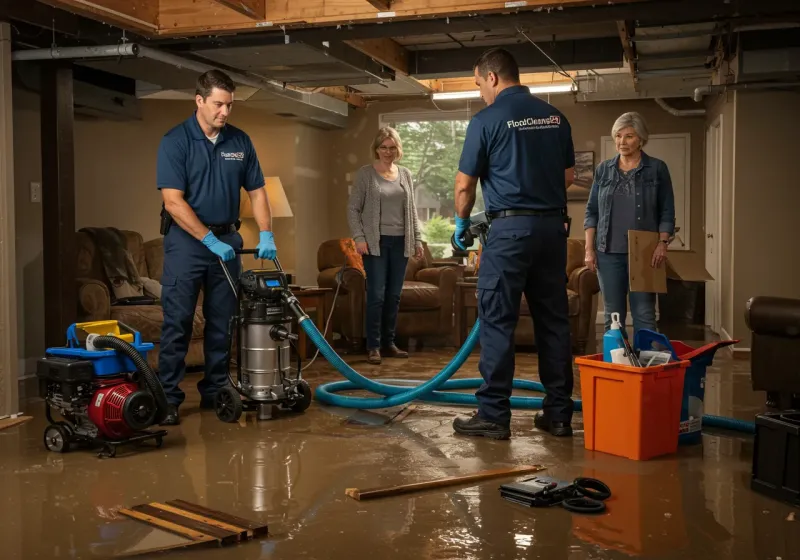 Basement Water Extraction and Removal Techniques process in Oak Island, NC
