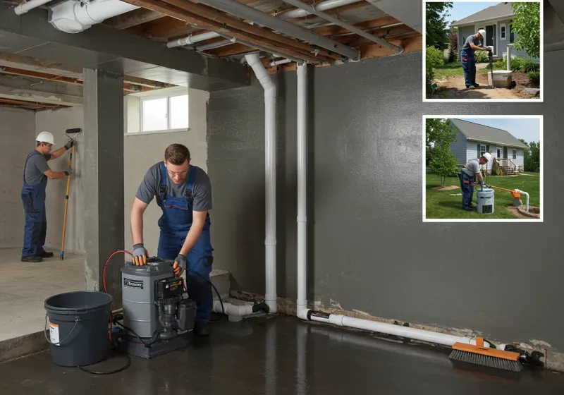 Basement Waterproofing and Flood Prevention process in Oak Island, NC